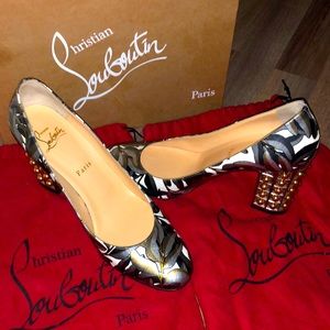 magnificent christian louisboutin limited Grey-Gold version